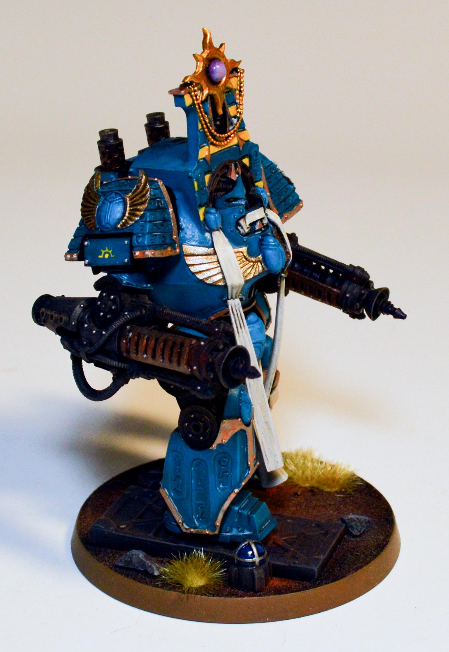 Chaos, Contemptor Dreadnought, Thousand Sons, Tzeentch